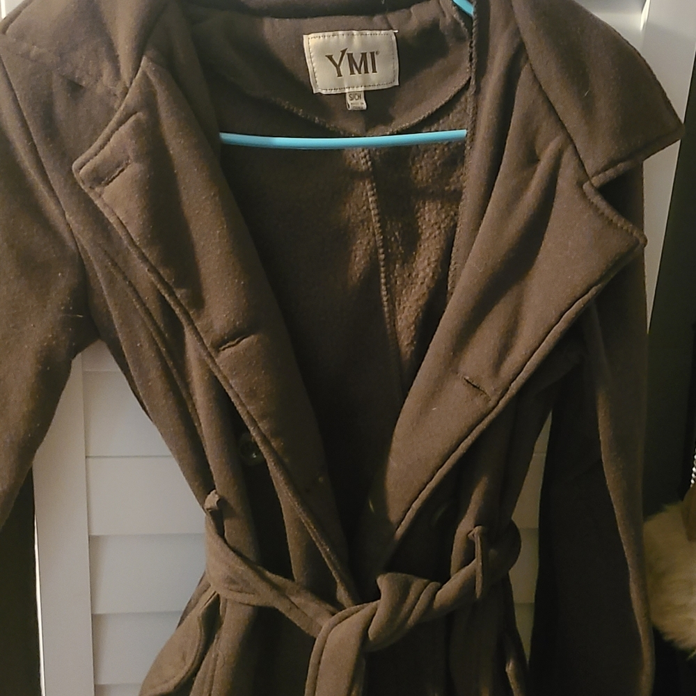 Brown YMI coat